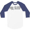 no sleep white 3/4 Sleeve Shirt