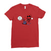 unicorn spidey Ladies Fitted T-Shirt
