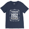 vintage made in 1952 perfectly aged a living legend V-Neck Tee