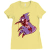 mordecai from regular show, walking dead Ladies Fitted T-Shirt