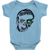 punk zombie baseball Baby Onesie