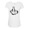TAKE MY HAND Maternity Scoop Neck T-shirt