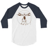 vitruvian robot 3/4 Sleeve Shirt