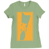 rock climbing wall climb indoor outdoor 2 Ladies Fitted T-Shirt