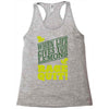 rage quit Racerback Tank