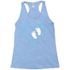 Baby Boy with Heart Any Name Customized Racerback Tank