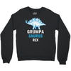 grumpa saurus rex Crewneck Sweatshirt