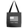 i don't kneel Tote Bags