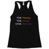 mommy daddy harrison baby name Racerback Tank