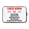 Cancer Woman Laptop sleeve