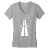road autobahn Women's V-Neck T-Shirt