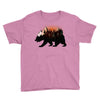 Bear Adventure With Rose Youth Tee