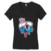 krim lim Women's V-Neck T-Shirt