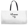 woman up Weekender Totes