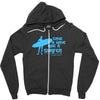 surf board surfer australia save a wave ride a surfer ocean Zipper Hoodie