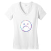 halographic sad boys Women's V-Neck T-Shirt