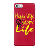 happy wife happy life iPhone 7 Case