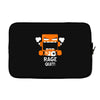 rage quit Laptop sleeve