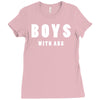 boys with abs Ladies Fitted T-Shirt