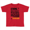 Strong Independent Motivated Capricorn Toddler T-shirt