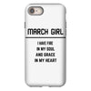 March Girl iPhone 8