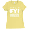i use random sign language Ladies Fitted T-Shirt