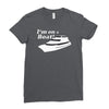i'm on a boat Ladies Fitted T-Shirt