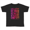 my heart is empty Toddler T-shirt