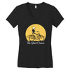 the ghost cruiser Women's V-Neck T-Shirt