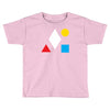 clean bandit shapes geometric Toddler T-shirt