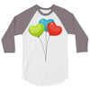 ballon color full 3/4 Sleeve Shirt