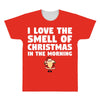 smell of christmas in the morning All Over Men's T-shirt