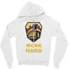 work hard Zipper Hoodie
