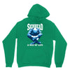 skinhead a way of life blue ideal birthday gift present. Unisex Hoodie