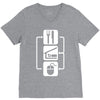 v2 eat sleep computer mouse V-Neck Tee