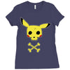 pikachu (3) Ladies Fitted T-Shirt