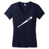 batman bat Women's V-Neck T-Shirt