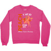 wear peach for  my [you can write any name] Crewneck Sweatshirt