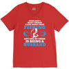 Fishing Husband V-Neck Tee