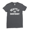 seattle vs everybody Ladies Fitted T-Shirt