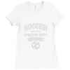 soccer! Ladies Fitted T-Shirt