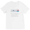 life lessons from g.i V-Neck Tee