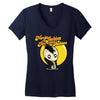 ninja baby Women's V-Neck T-Shirt