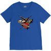 sailor jerry tattoo art military mermaid V-Neck Tee