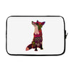 floral fox Laptop sleeve