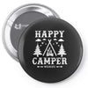 Happy Camper Pin-back button