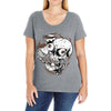 coffee addict Ladies Curvy T-Shirt