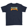 Wtf Doom Black Stroke Youth Tee