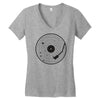 disco solar sistem Women's V-Neck T-Shirt