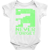 never forget Baby Bodysuit